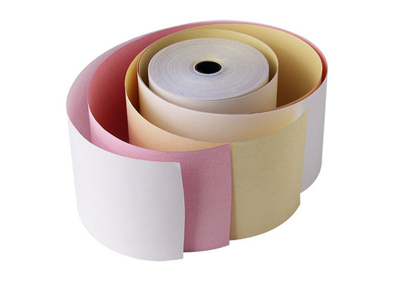 POS 기계를 위한 3개 가닥 Carbonless ATM 감열지 Rolls 80gsm